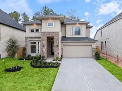 New construction Single-Family house 9434 Pacific Crest Ct, Porter, TX 77365 plan Strasburg - image