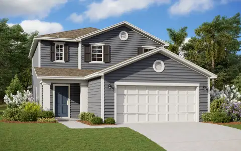 New construction Single-Family house 307 Barbosa Trl, St. Augustine, FL 32095 plan Springfield - image