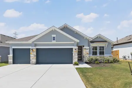 New construction Single-Family house 19100 Ariel Elena Wy, Pflugerville, TX 78660 plan Lexington - image
