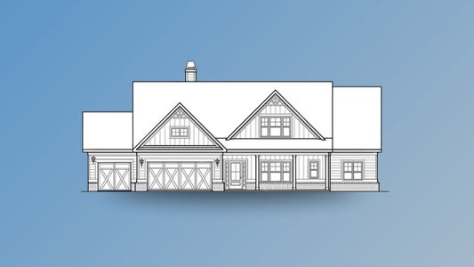New construction Single-Family house 449 Spring Creek Dr, Monroe, GA 30655 plan (GA) Riley A.2 3 Front Entry (with bonus) - image
