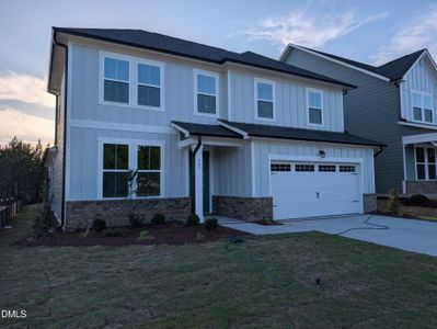 New construction Single-Family house 905 Diana Victoria Ct, Wendell, NC 27591 plan The Ashport K - image