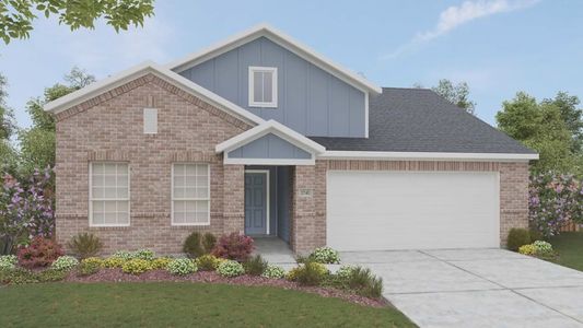 New construction Single-Family house 20301 Silas Parsons Pass, Manor, TX 78653 plan Meyerson - image