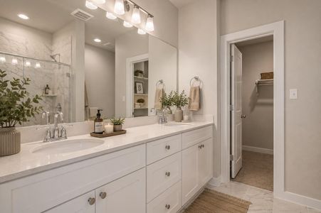 New construction Single-Family house 17408 Monastrell Ln, Round Rock, TX 78664 plan Arlington - image 9
