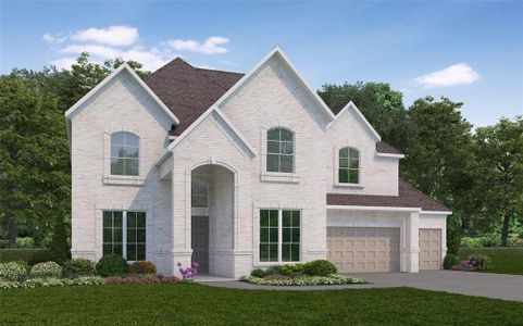 New construction Single-Family house 9714 Leafgate Court, Missouri City, TX 77459 Auburn II- photo 0