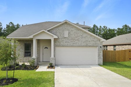 New construction Single-Family house 15645 All Star Drive, Splendora, TX 77372 - photo 0