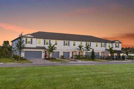 New construction Townhouse house 5724 Tripoli Drive, Palmetto, FL 34221 Sabal - Townhomes- photo 0