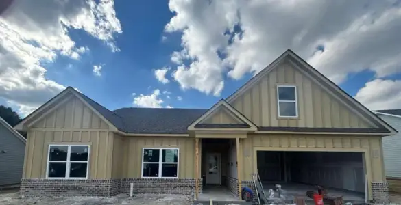New construction Single-Family house 122 Harmony Farms Orch, Eatonton, GA 31024 plan (GA)Ellen A 2 Front Entry - image