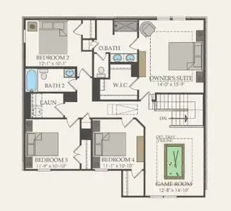 Pulte Homes, Taylor floor plan