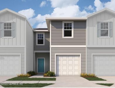 New construction Townhouse house 13535 Ute Pl, Jacksonville, FL 32218 Woodford- photo 0 0