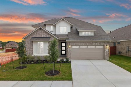 New construction Single-Family house 1033 Sonata Pl, Round Rock, TX 78681 plan Gallatin - image
