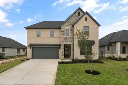 New construction Single-Family house 110 Melrose St, Hutto, TX 78634 plan Claret | Prairie Winds - image