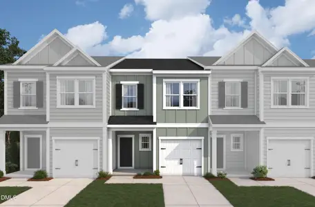 New construction Townhouse house 5104 Silver Brook Rd, Durham, NC 27703 - image