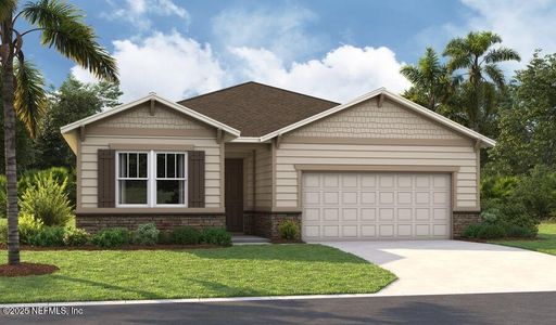 New construction Single-Family house 225 Thornberry Wy, Palm Coast, FL 32164 Agate- photo 0