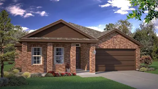 New construction Single-Family house 4320 Bower Hill Dr, Fort Worth, TX 76036 plan STARKVILLE - image