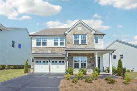 New construction Single-Family house 87 Finley Creek Dr, Dawsonville, GA 30534 plan Leyland - image