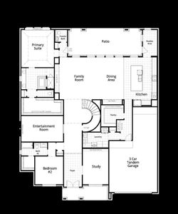 New construction Single-Family house 120 High Rock Pass, Kyle, TX 78640 plan Shelley - image