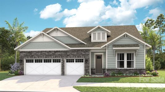 New construction Single-Family house 305 Marina Bay Trl, Locust, NC 28097 plan Paige - image