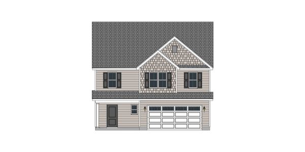 New construction Single-Family house 2558-2670 Thomas Langston Rd, Winterville, NC 28590 plan Rockbridge - image