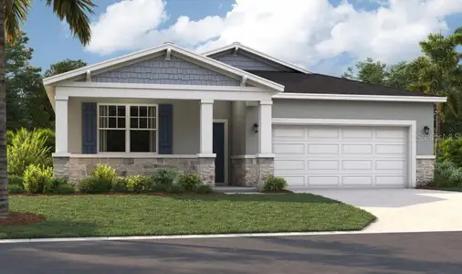 New construction Single-Family house 422 Eventide Ave, Mascotte, FL 34753 plan The Juniper - image