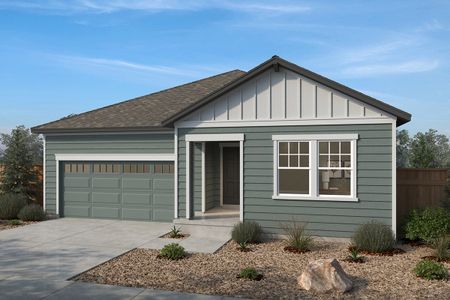 New construction Single-Family house 5591 Clear Creek Pl, Brighton, CO 80601 plan 1590 - image