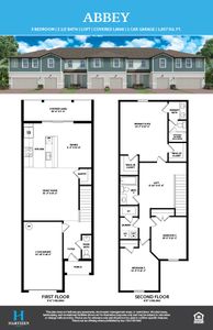New construction Townhouse house 4704 Winding River Rd, Orlando, FL 32822 plan Abbey - image 5