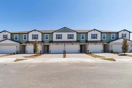 New construction Townhouse house 1092 Desert Candle Dr, Ocoee, FL 34761 Iris- photo 0