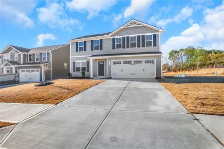 New construction Single-Family house 6631 Red Oak Way, Stone Mountain, GA 30087 Cedar- photo 0