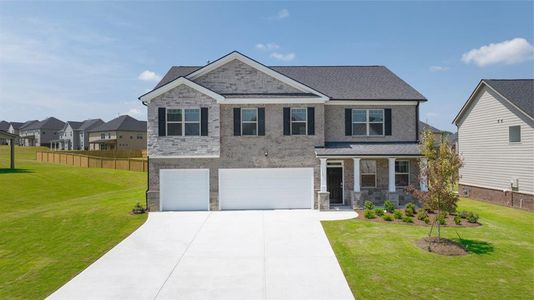 New construction Single-Family house 270 Aspen Valley Drive, Loganville, GA 30052 - photo 0