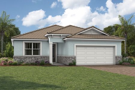 New construction Single-Family house 18150 Wellspring Ct, Venice, FL 34293 plan Mandarin - image