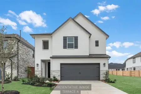 New construction Single-Family house 26111 N Skylight Brook Cir, Montgomery, TX 77316 plan The Terrace - image