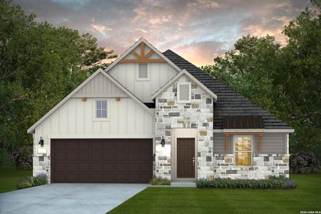 New construction Single-Family house 723 Grand Legacy, New Braunfels, TX 78130 plan Denali - image