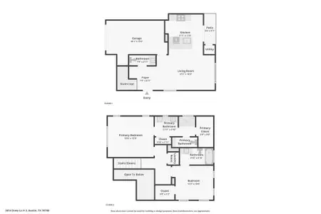 New construction Single-Family house 2414 Drew Ln, Unit 3, Austin, TX 78748 plan The Windsor - image 6