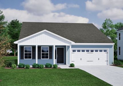 New construction Single-Family house 474 Galloping Foal Wy Se, Bolivia, NC 28422 plan Durham II - image