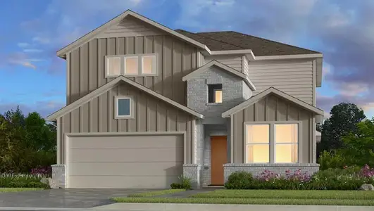 New construction Single-Family house 1432 Mustang Canyon Dr, Fort Worth, TX 76052 plan Lunaria - image