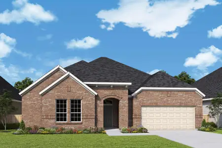 New construction Single-Family house 732 Shinnery Oak Wy, Waxahachie, TX 75165 plan The Getty - image