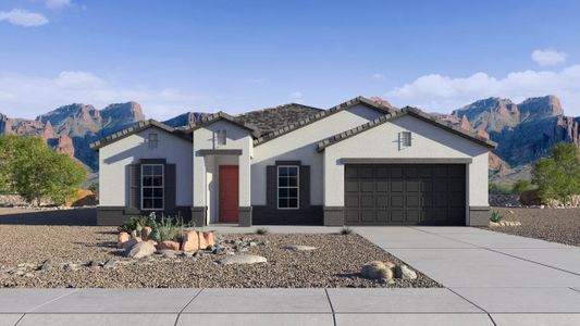 New construction Single-Family house 15476 West Desert Hollow Drive, Surprise, AZ 85387 - photo 0