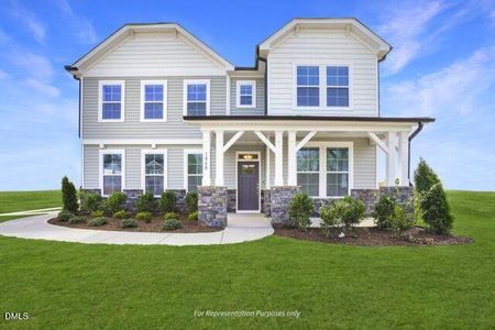 New construction Single-Family house 8921 Brook Trout Ln, Willow Spring, NC 27592 - image