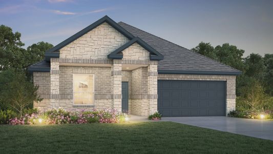 New construction Single-Family house 3033 Mistflower Trl, Brookshire, TX 77423 plan The Highlands - image