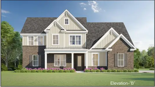 New construction Single-Family house 5047 Jon Oak, Arlington, TN 38002 plan Oakhall - image