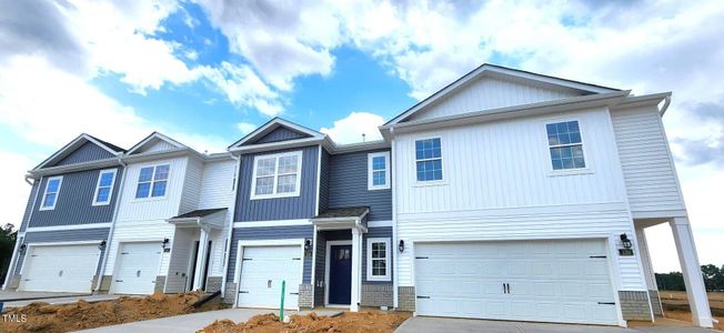 New construction Townhouse house 132 Leo Street, Angier, NC 27501 PATTISON- photo 0