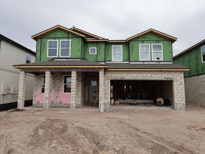 New construction Single-Family house 7855 Painted Sky Place, Land O Lks, Land O' Lakes, FL 34637 plan Santa Monica - image