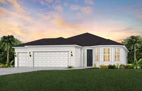 New construction Single-Family house 3600 Zydeco Loop, Green Cove Spgs, Green Cove Springs, FL 32043 plan Mystique - image