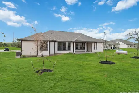 New construction Single-Family house 21225 Jordans Ranch Wy, San Antonio, TX 78264 plan Arlington - image