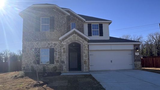 New construction Single-Family house 4005 Silver Chute Ave, Aubrey, TX 76227 H232 Tangerine- photo 0