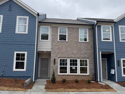 New construction Townhouse house 2118 Stillhaven Pl, Douglasville, GA 30135 Calliope Homeplan- photo 0