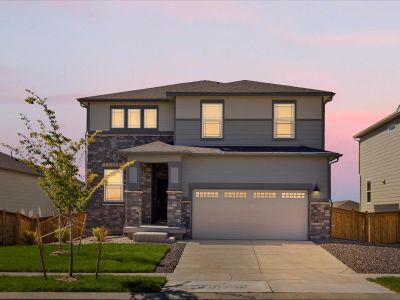New construction Single-Family house 8931 Sedalia St, Commerce City, CO 80022 plan Silversage - image