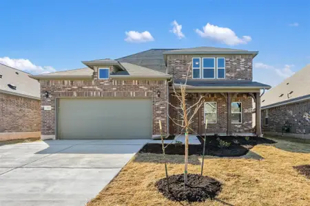 New construction Single-Family house 12613 Raven Meadow Dr, Buda, TX 78610 plan Winchester - image