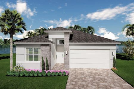 New construction Single-Family house 3427 Malta Ave, Wesley Chapel, FL 33543 plan Camelia - image