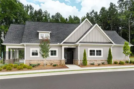 New construction Townhouse house 8357 Columbia Ct, Palmetto, GA 30268 - image