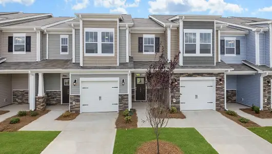 New construction Townhouse house 10448 Ambercrest Ct, Huntersville, NC 28078 plan Lansing - image
